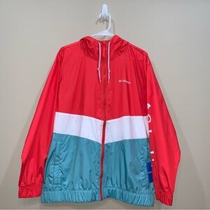 Columbia Sandy Sail Hood Windbreaker Jacket-Size XL New